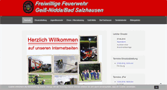 Desktop Screenshot of feuerwehr-geissnidda.de
